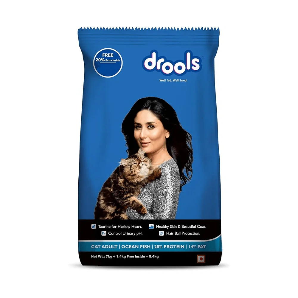Drools Ocean Fish Adult Cat Dry Food - Image 2