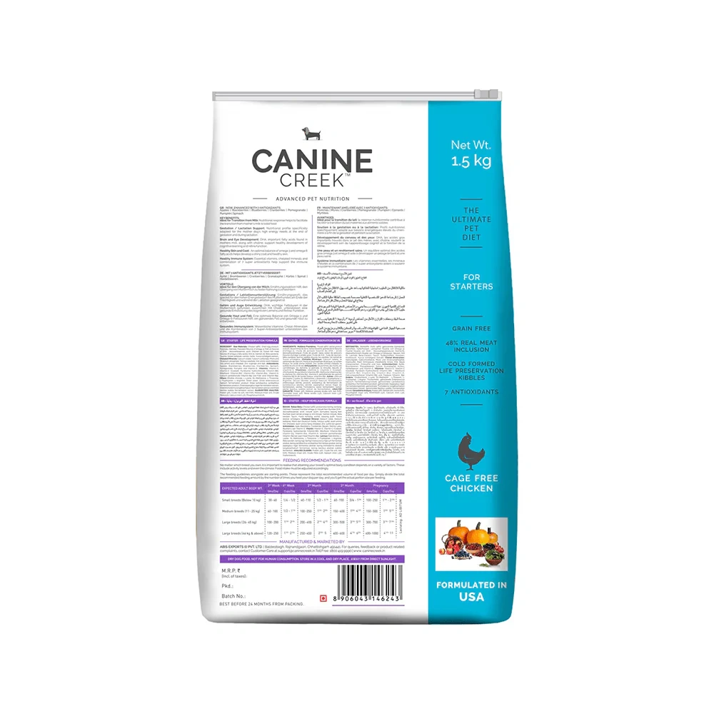 Canine Creek Starter Ultra Premium Dry Dog Food - Image 2