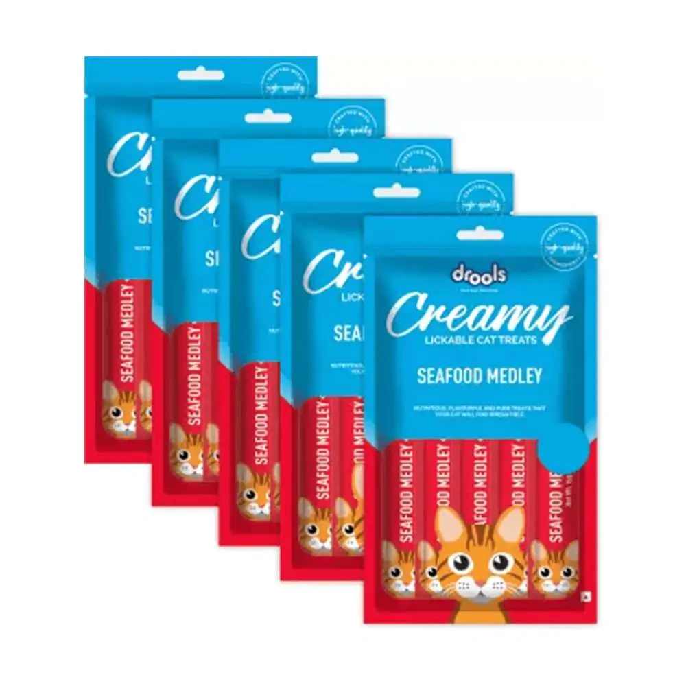 Drools Creamy Treats Seafood