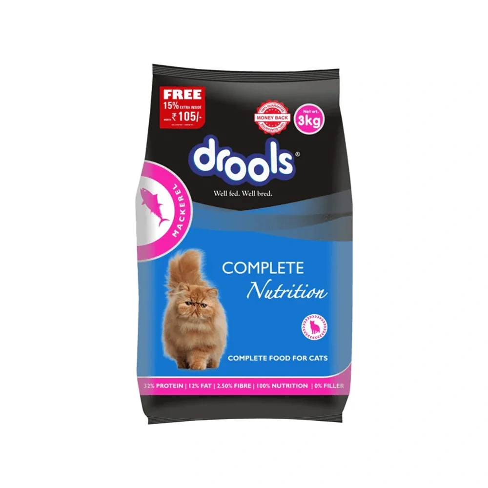 Drools Mackerel Adult Cat Dry Food - Image 4