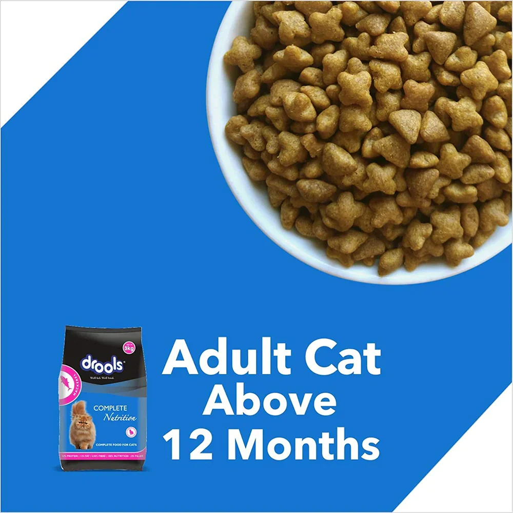 Drools Mackerel Adult Cat Dry Food - Image 3