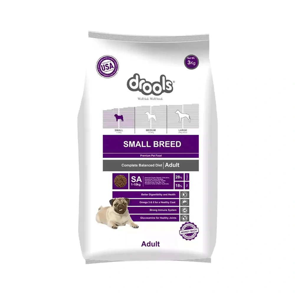Drools Premium Small Breed Adult Dog Dry Food - Image 2