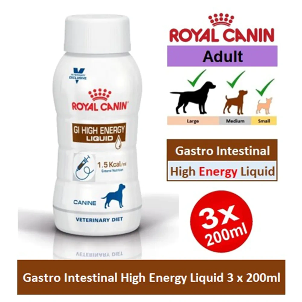 Royal Canin GI High Energy Liquid Dog - Image 2