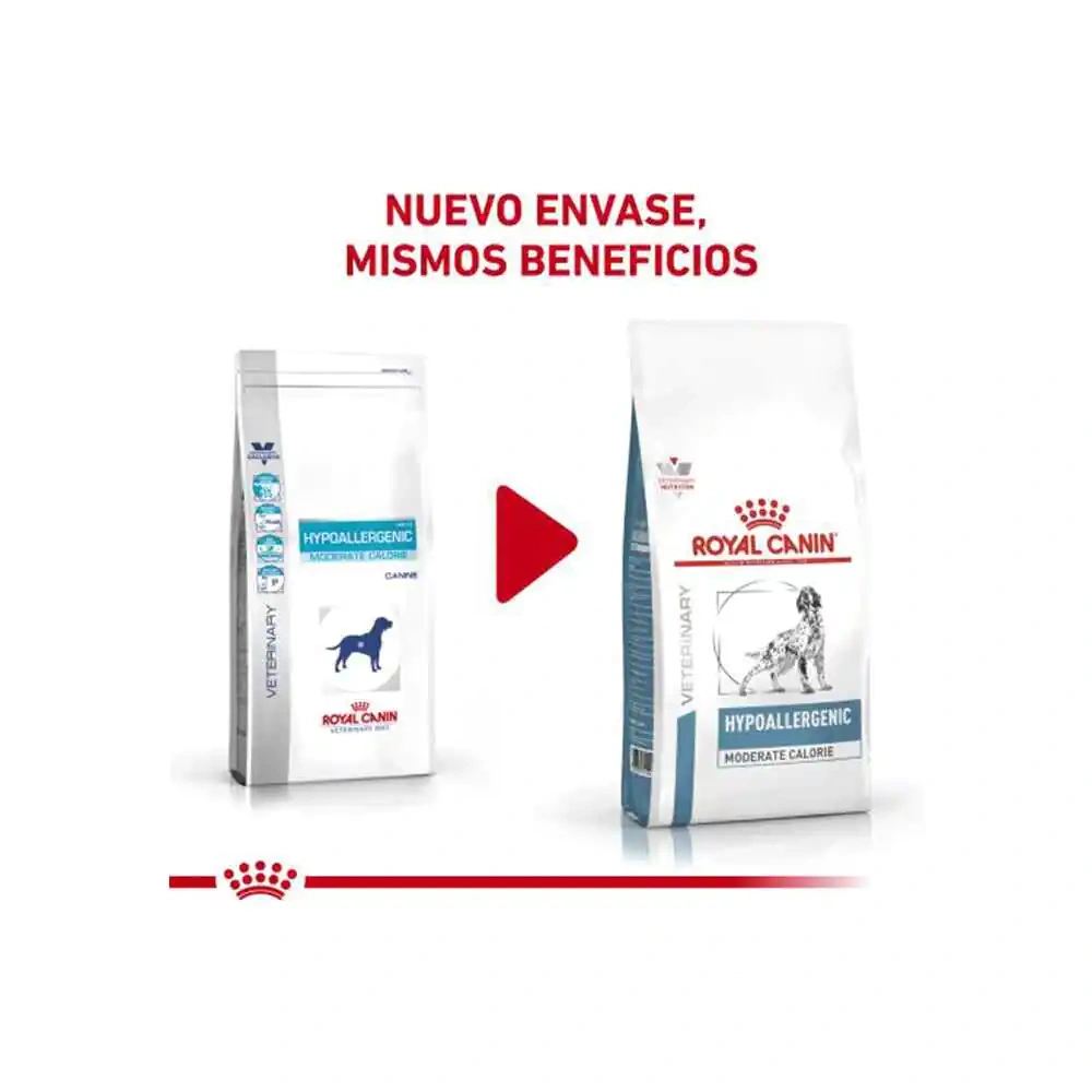 Royal Canin Veterinary Hypoallergenic Moderate Calorie Dry Food For Dog - Image 2