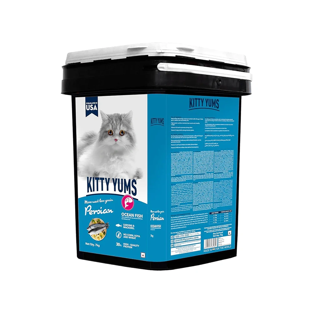 Kitty Yums Ocean Fish Persian Cat Dry Food - Image 4