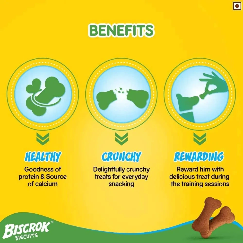 Pedigree Biscrok Chicken Flavour Dog Biscuits - Image 5