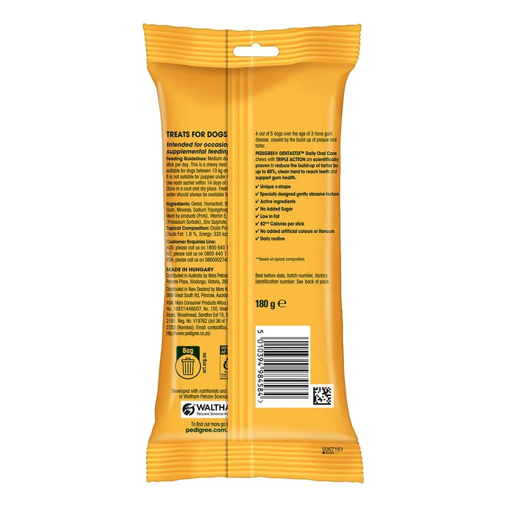 Pedigree Dentastix Oral Care Treats Medium - Image 2