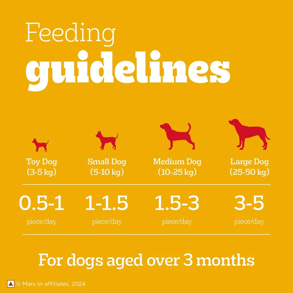 Pedigree Tasty Jerky Roasted Lamb Flavour Adult Dog Treat - Image 6