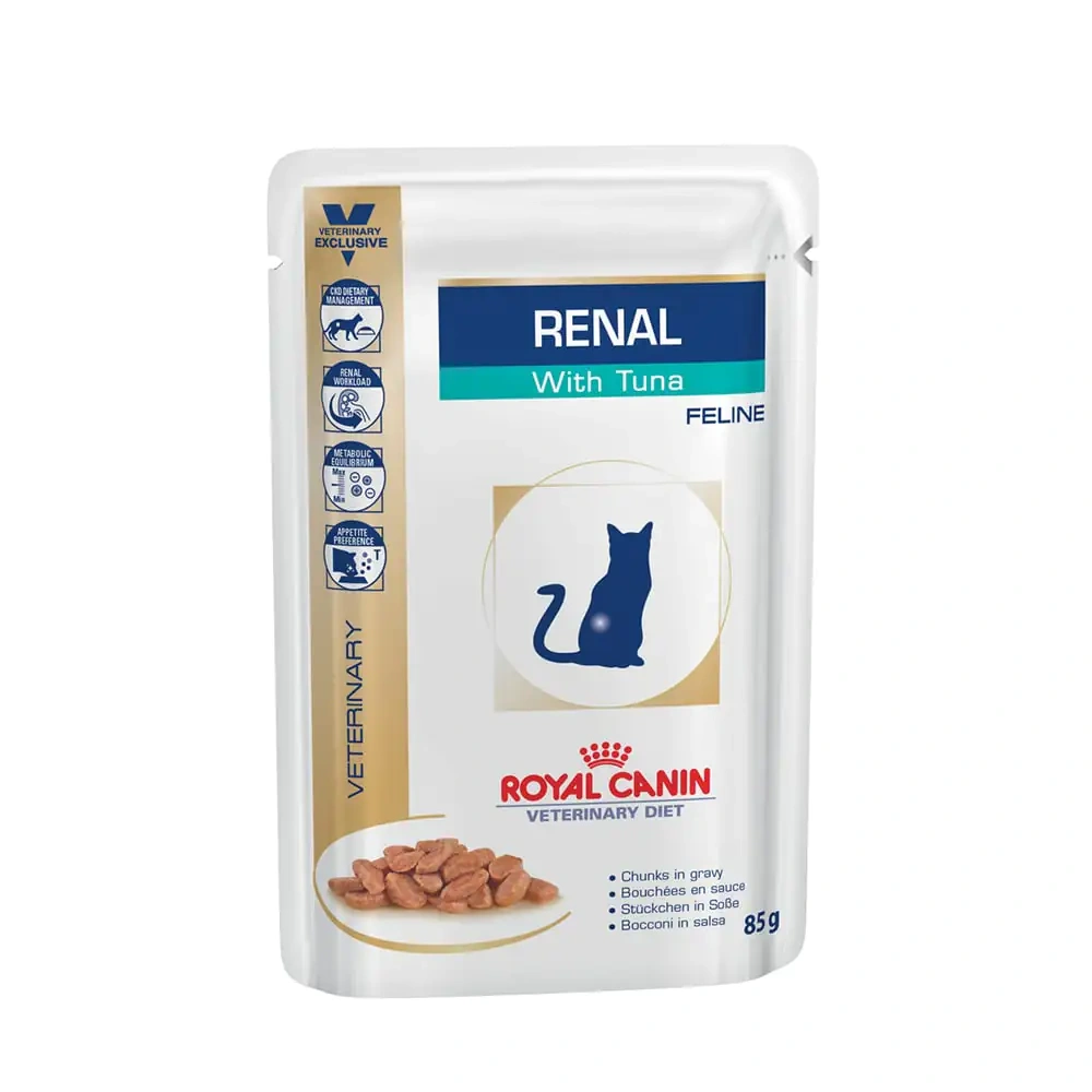 Royal Canin Renal Veterinary Diet Wet Food For Cat -Tuna