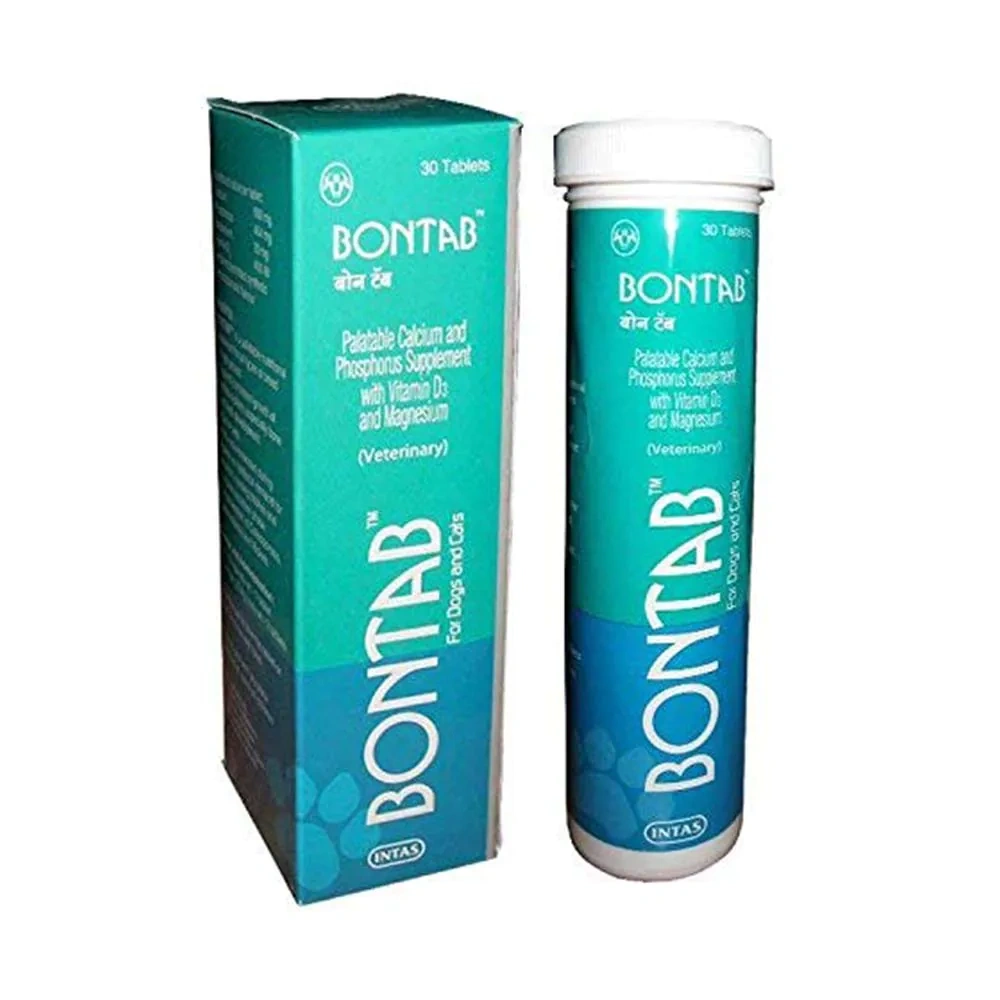 Intas Bontab Calcium Supplement for Dogs and Cats - Image 2