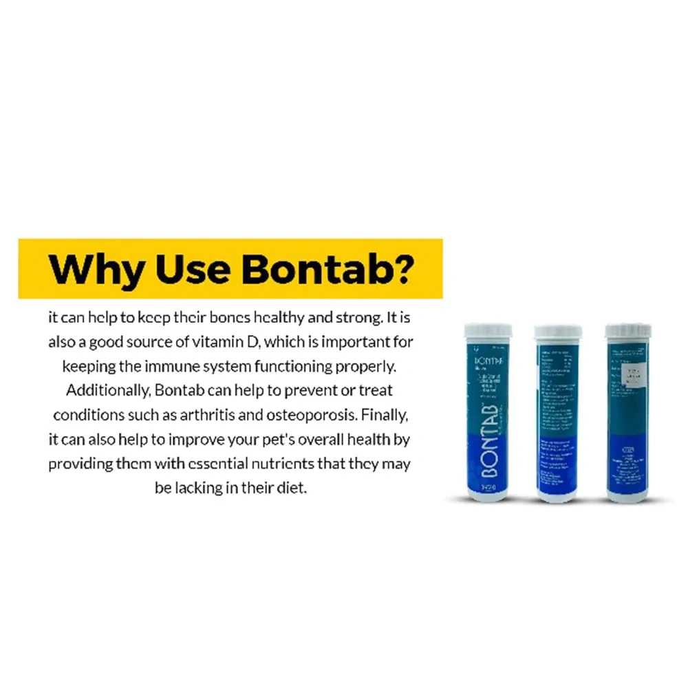 Intas Bontab Calcium Supplement for Dogs and Cats - Image 8