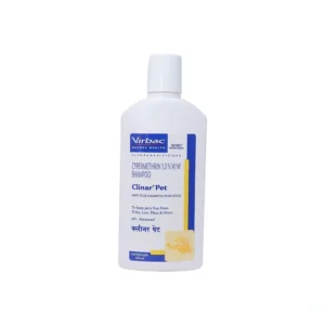 Clinar Pet Anti Tick & Flea Shampoo for Dogs (100ml)
