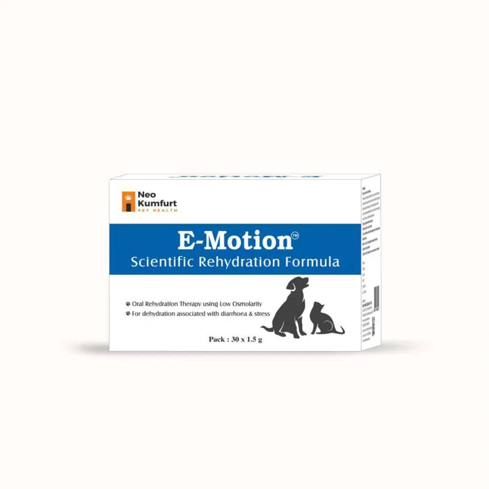 E Motion Tablet Electrolyte Supplement for Dogs and Cat (Pack of 30 Tablets)
