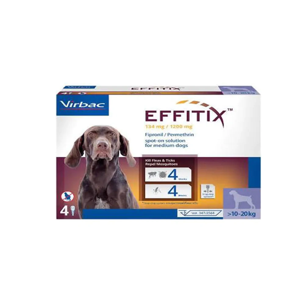 Effitix Tick & Flea Spot On for Large Dogs