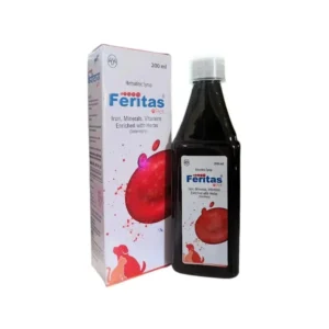 Intas Feritas Pet Hematinic Supplement for Dogs and Cats