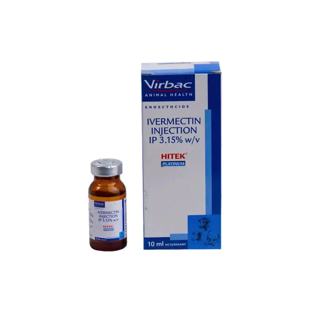 Hitek Platinum Injection – Long-acting Ivermectin for Parasite Control in Livestock