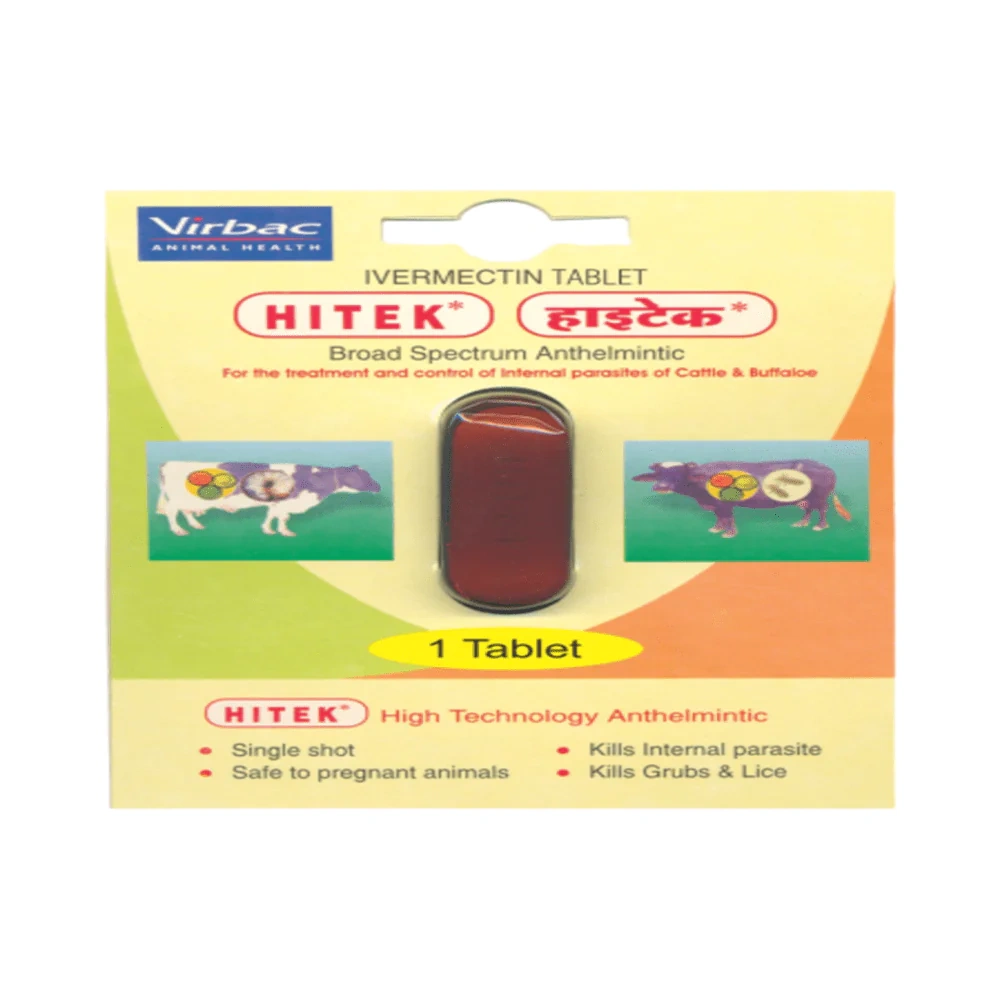 HITEK Tablet – Ivermectin Dewormer for Livestock