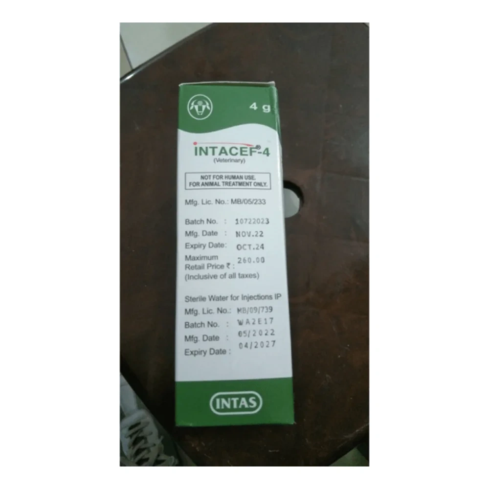 Intacef 4 Injection - Image 3