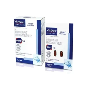 Virbac Ipraz Dewormer Tablets for Dogs