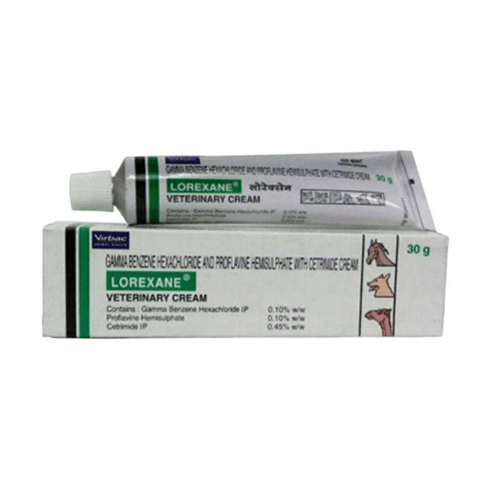 Lorexane Cream Wound Healing for Livestock