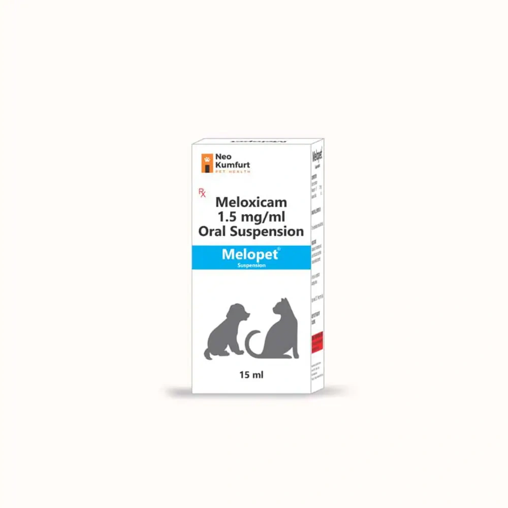 Neo Kumfurt Melopet (Meloxicam) Oral Suspension for Dogs and Cats (15ml) - Image 2