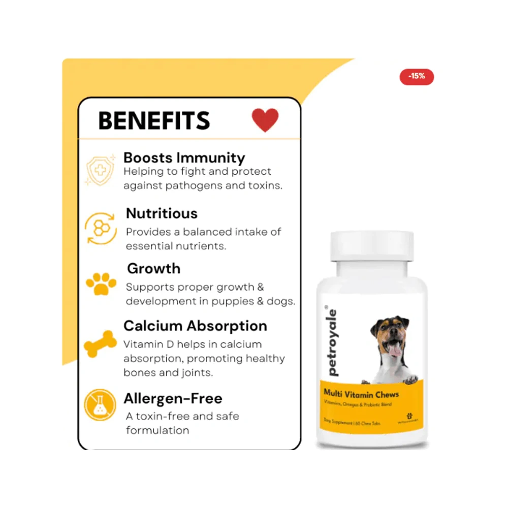 Petroyale Multivitamin Chews for Dogs - Image 3