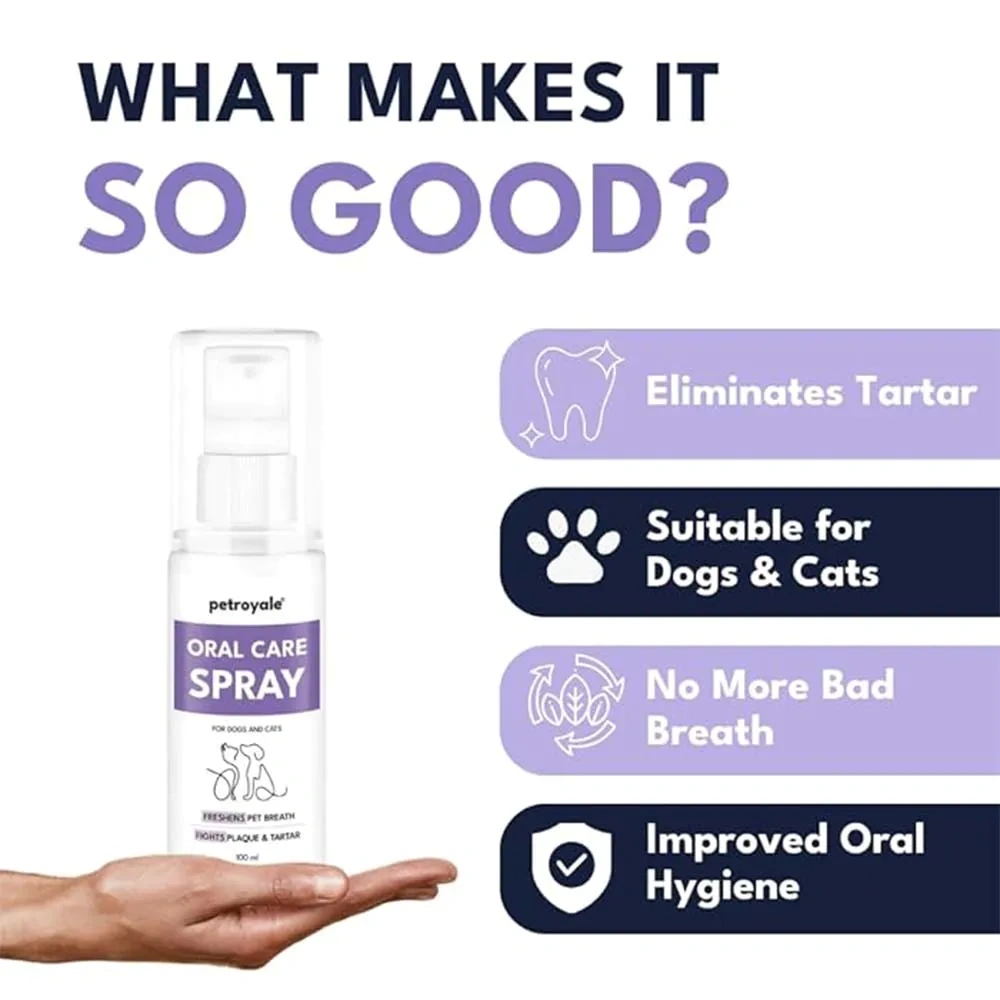 Petroyale Oral Care Spray for Dogs & Cats - Image 4