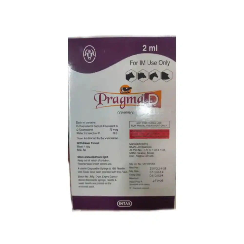 Pragma D Injection – Synthetic Hormone for Livestock Reproduction - Image 2