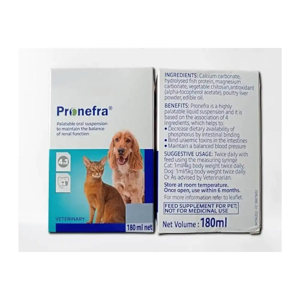 Pronefra Syrup for Dogs & Cats - Image 2