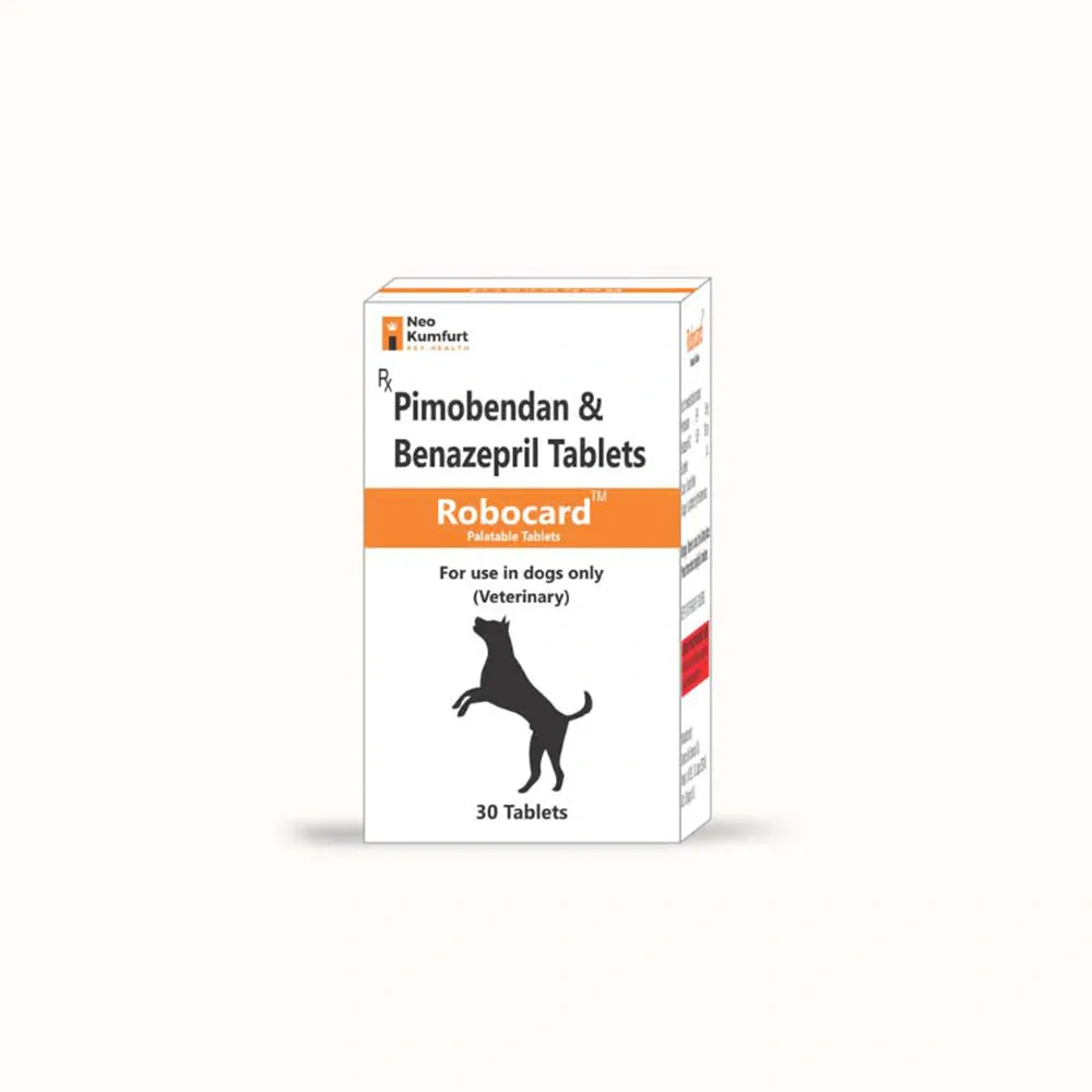 Robocard (Pimobendan & Benazepril) Tablet for Dogs (Pack of 30 Tablets) - Image 2