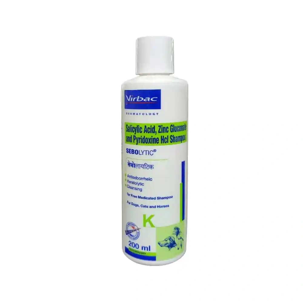 Sebolytic Shampoo for Dogs and Cats (200ml)