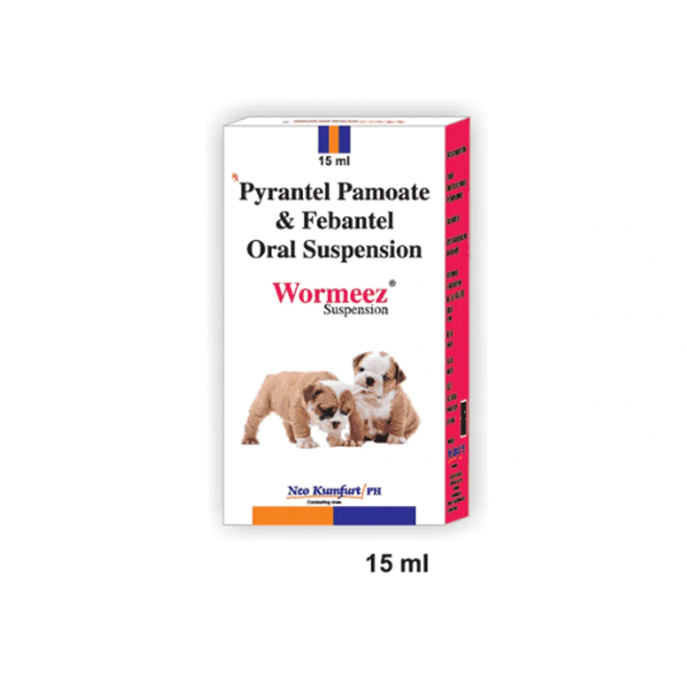 Wormeez Oral Deworming Suspension for Puppies - Image 2