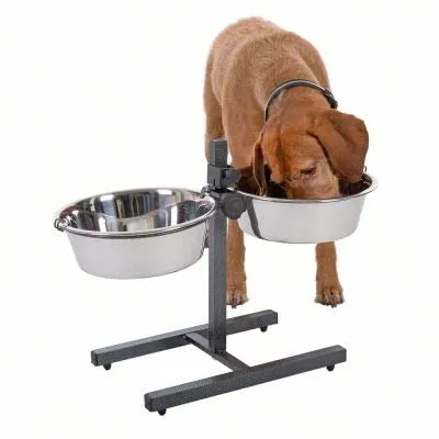 Adjustable Elevated Pet Feeder(L) - Image 4