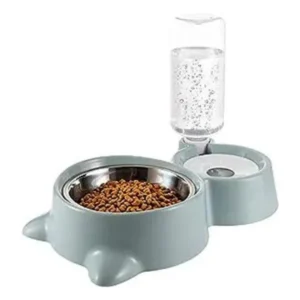 Cat Bowl | 2 in 1 Bowl Water and Food Cat Feeder | Automatic Water Dispenser