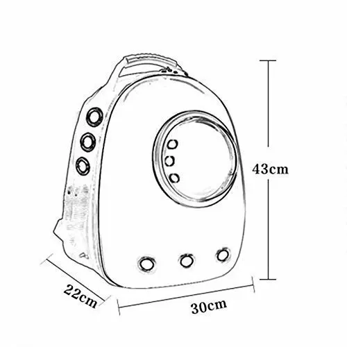 Cat Shell Bag | Backpack Pet Carrier | Cat Backpack Carrier - Image 3