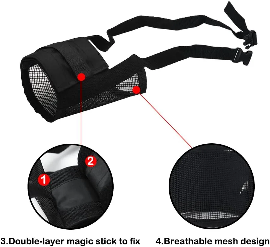 Dog Fabric Muzzle - Image 2
