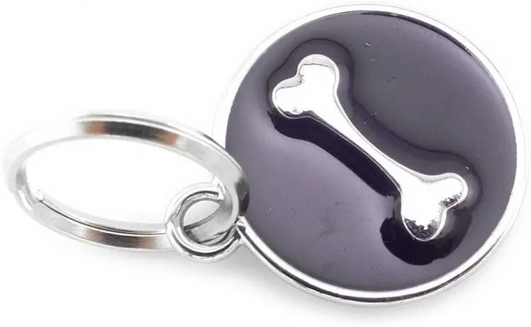 Dog Keychain Collarbone | Metal Dog Collar Tag - Image 2