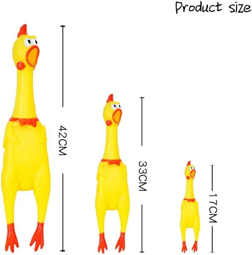 Duck Squeaker Dog Toy | Squeaky Rubber Duck Toy for Dogs - Image 4