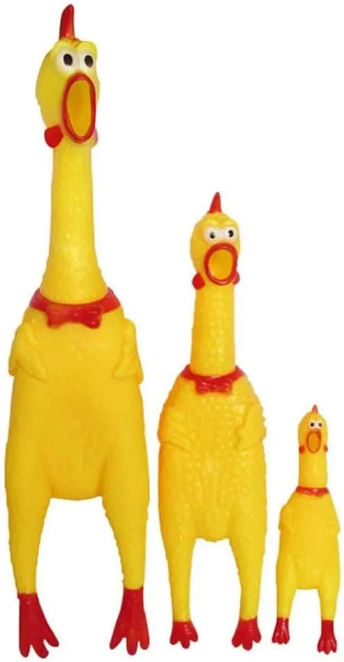 Duck Squeaker Dog Toy | Squeaky Rubber Duck Toy for Dogs - Image 2