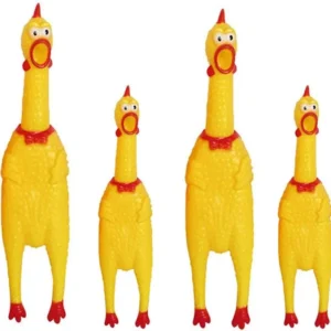 Duck Squeaker Dog Toy | Squeaky Rubber Duck Toy for Dog Large