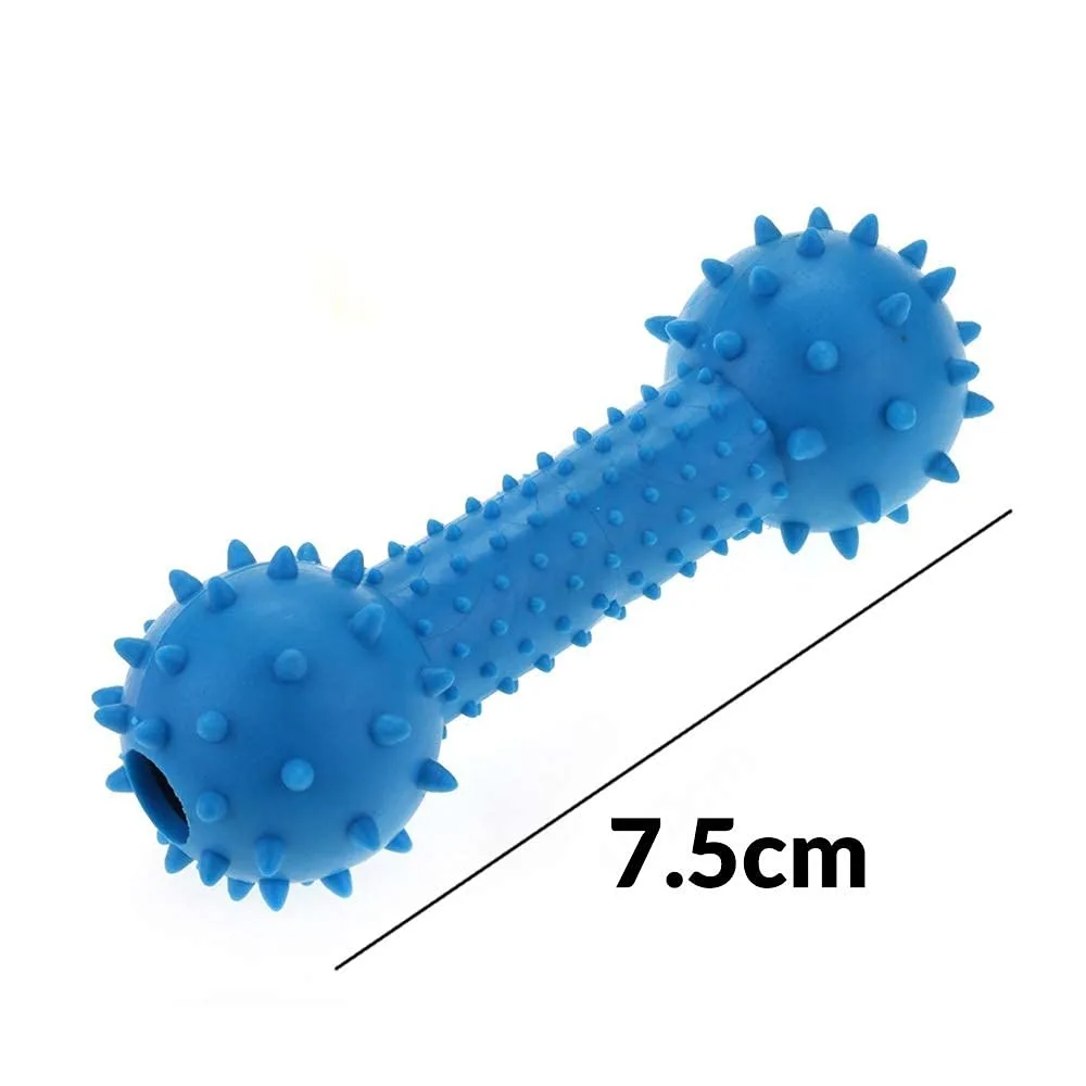Dumble with Bell Dog Toys | Dog Rubber Dumble Toy