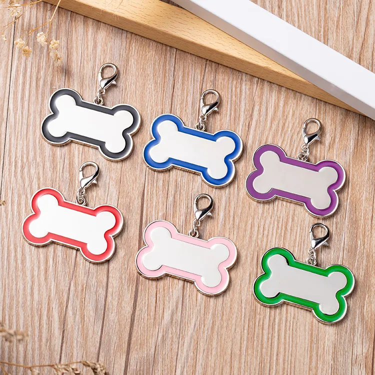 Keychain Collar Bone | Metal Dog Collar Tag - Image 2