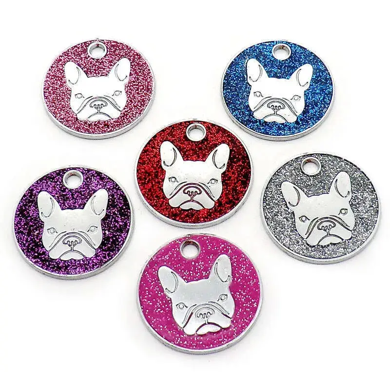 Keychain Collar for Bulldog | Key Chain Dog Collar Tag - Image 4