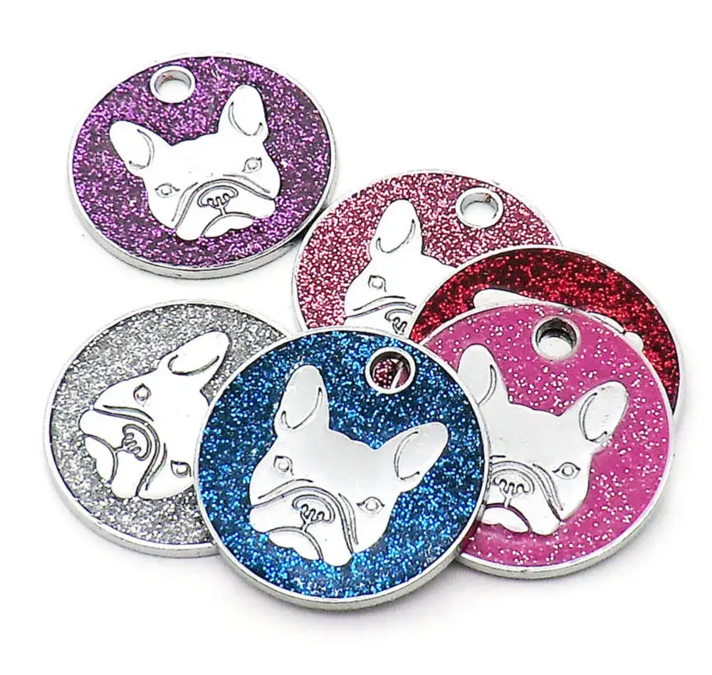 Keychain Collar for Bulldog | Key Chain Dog Collar Tag - Image 3