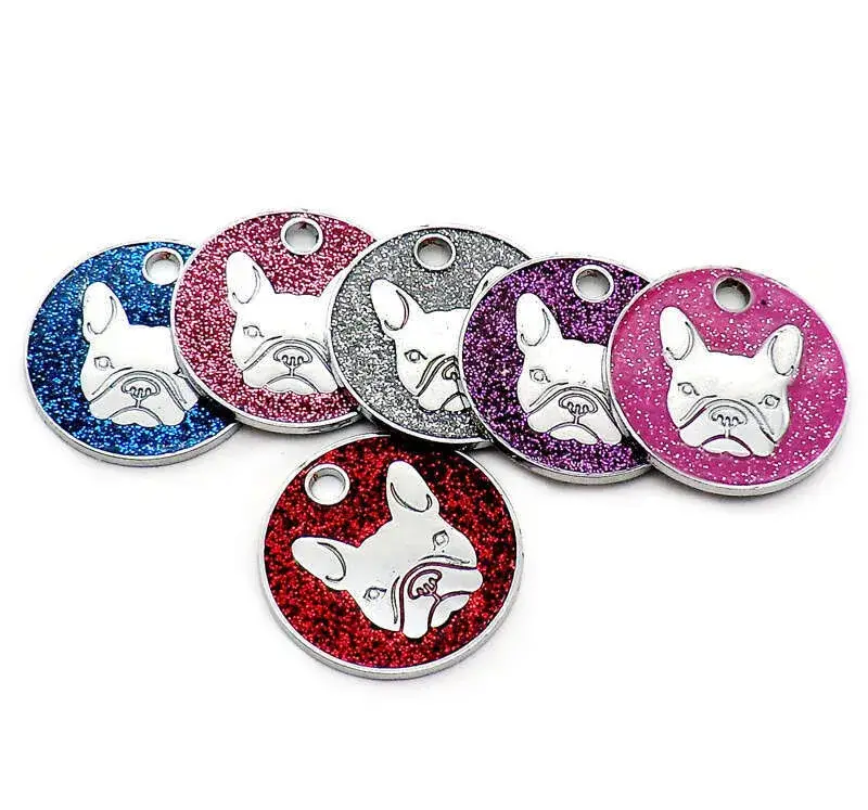Keychain Collar for Bulldog | Key Chain Dog Collar Tag - Image 2