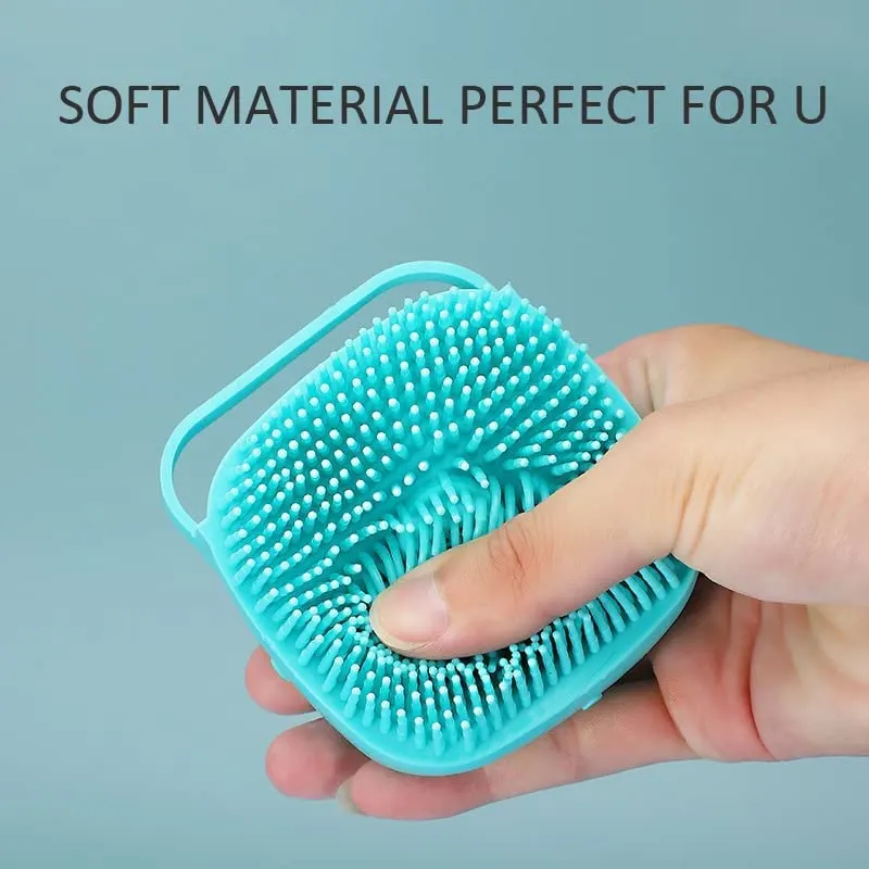 Pet Bath Brush | Dog Scrubber for Bath | Pet-Dog Bath Massage Brush Scrubber - Image 6