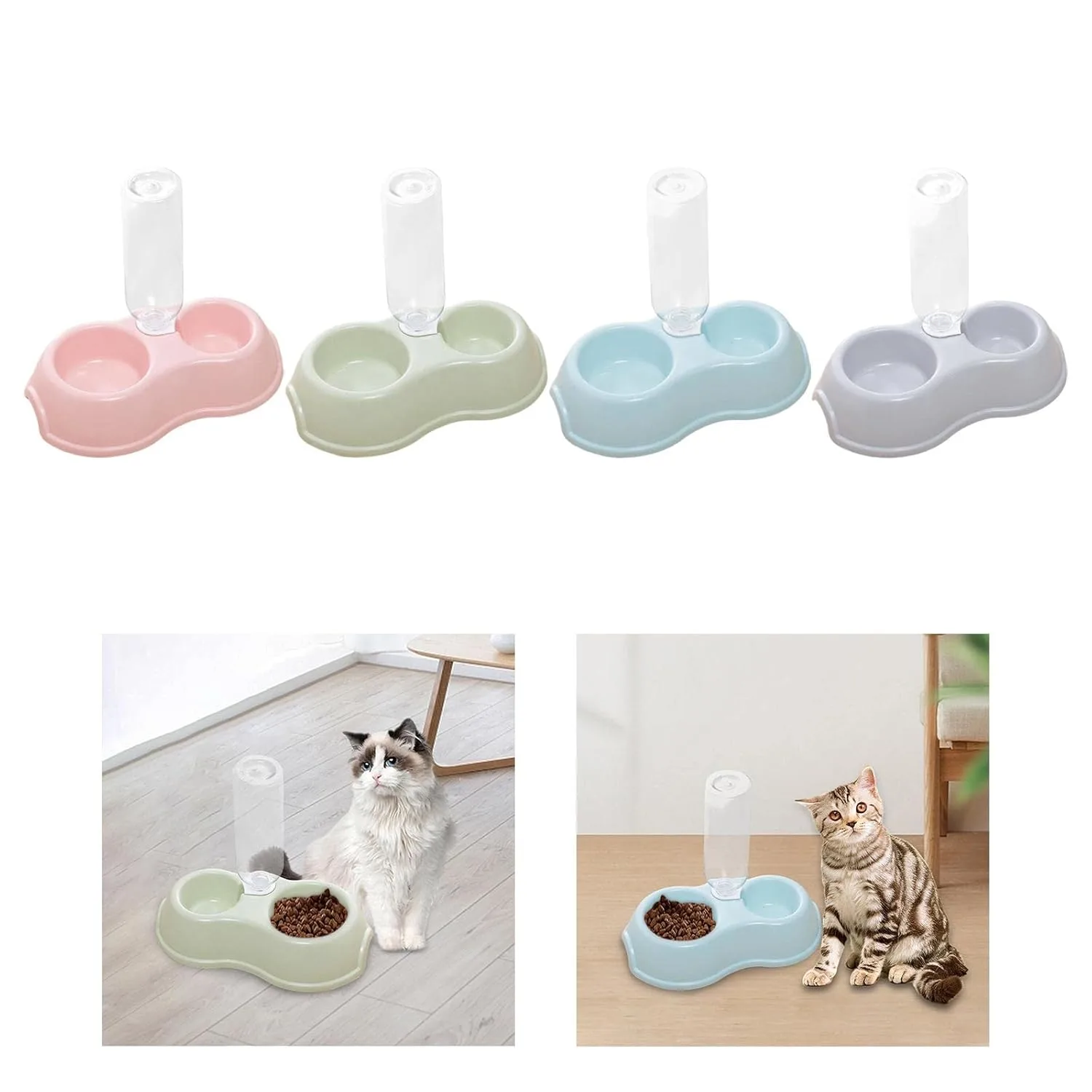 Pet Feeder Double Bowl - Image 3