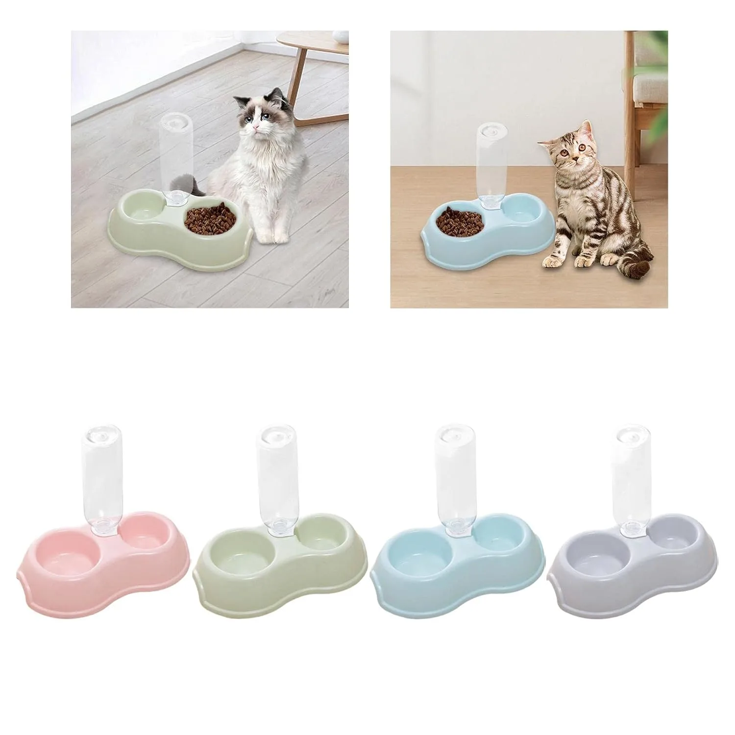 Pet Feeder Double Bowl - Image 4