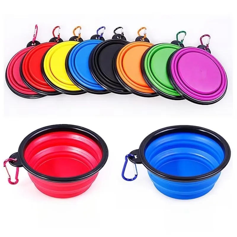 Pet Folding Plastic Bucket | Portable Collapsible Water Bucket