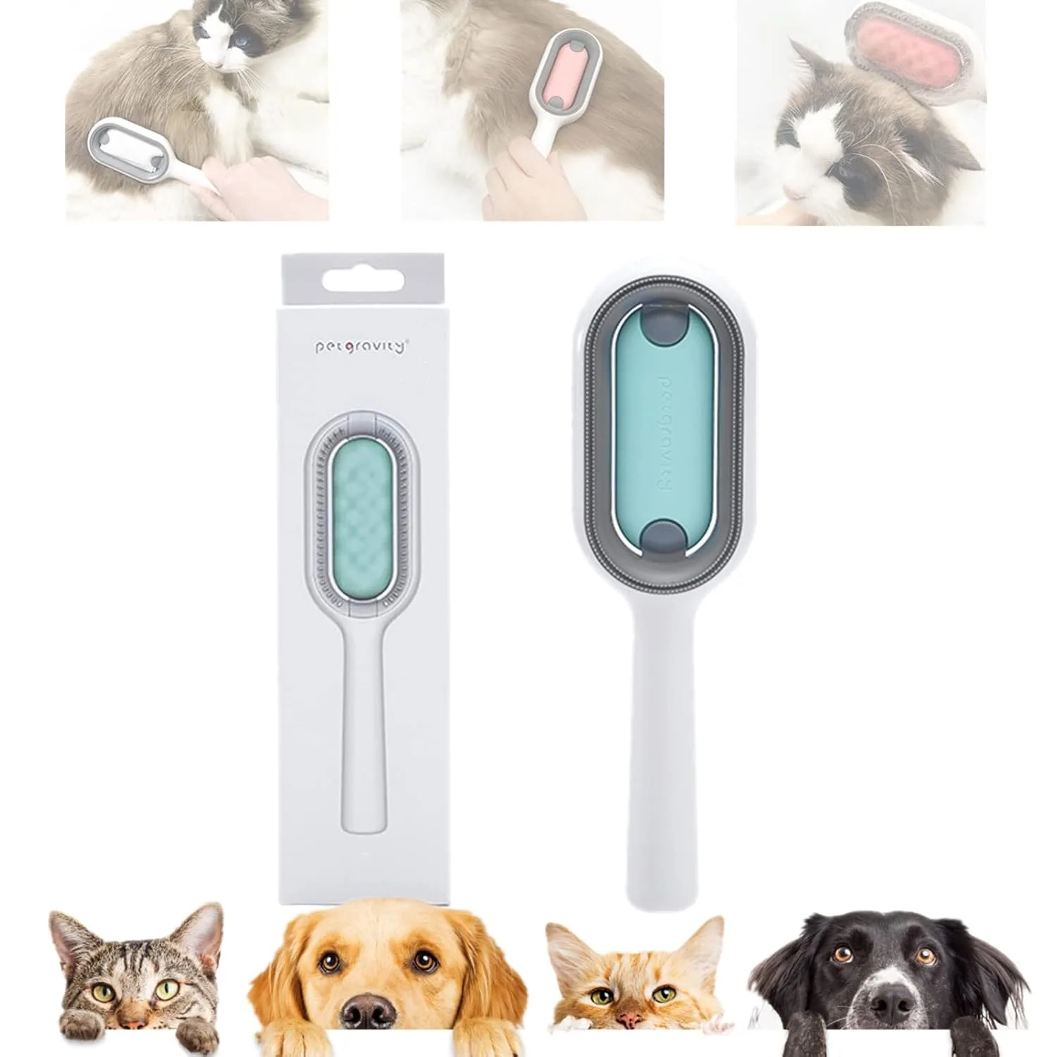Pet Grooming Brush – Medium | Grooming Brush for Dogs and Cats